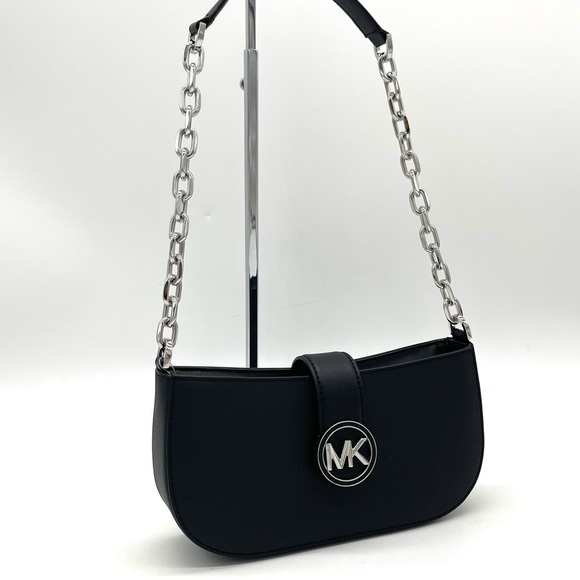 Michael Kors Carmen Small Pouchette Crossbody Bag - Picture 4 of 10